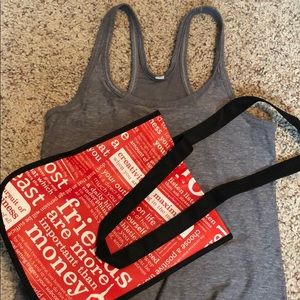 Lululemon grey tank top
